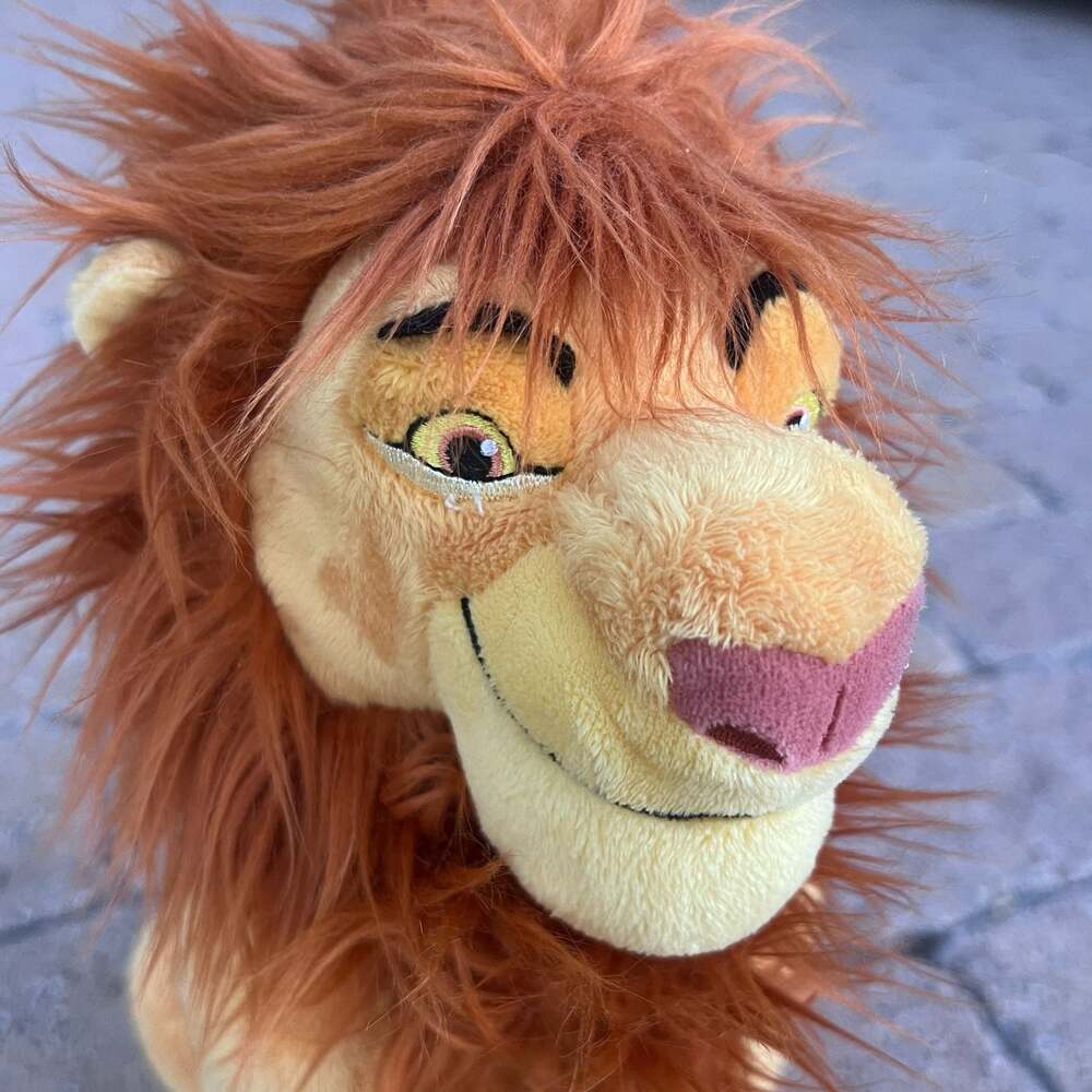 Disney Store Mufasa 14” Plush Toy Stuffed Animal Lion King